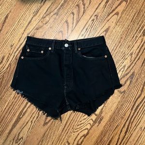 Urban Renewal Levi’s Black Shorts